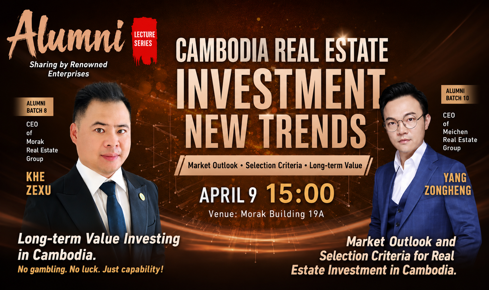 11th Alumni Leadership Forum | Cambodia's New Investment Cycle: Exploring Emerging Opportunities and Future Growth